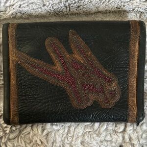 Handmade custom leather wallet